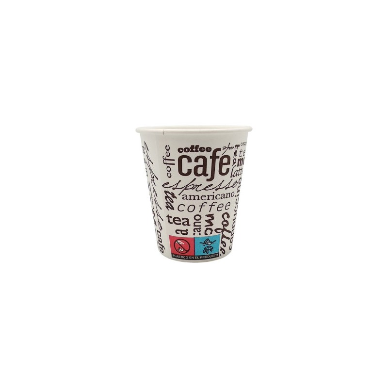 10029-PAQUETE 50 VASOS CARTON COMPOSTABLE 200ML TECNOPACKING CU396 10029-PAQUETE 50 VASOS CARTON COMPOSTABLE 200ML TECNOPACKING CU396