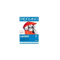 10076-BLOC LISO ENCOLADO A3 70HOJAS 75 GR TODO TIPO TINTAS FABRIANO F19100506