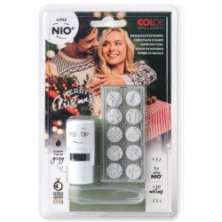 10103-BLISTER IMPRENTILLA LITTLE NIO 10 PICTOS TEMATICA "HECHO A MANO" COLOP NIL003