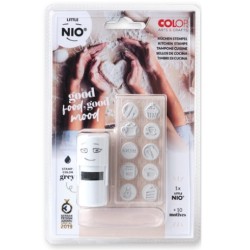 10107-BLISTER IMPRENTILLA LITTLE NIO 10 PICTOS TEMATICA "COCINA" COLOP NIL008