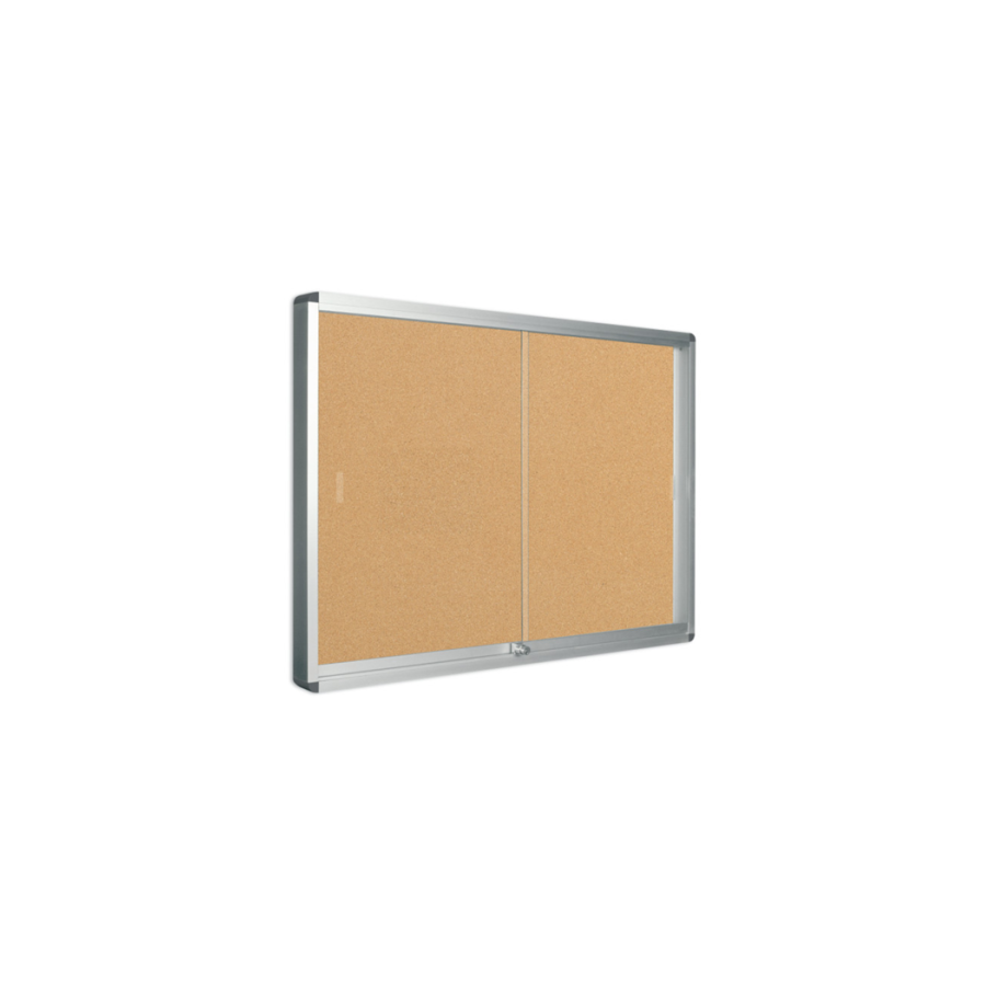 10268-Bi-Office Exhibit tablon para notas Interior Madera Aluminio 10268-Bi-Office Exhibit tablon para notas Interior Madera Aluminio