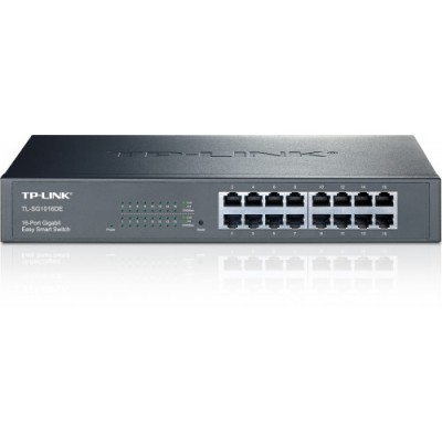 TP LINK TL SG1016DE Gestionado L2 Gigabit Ethernet 10 100 1000 Negro