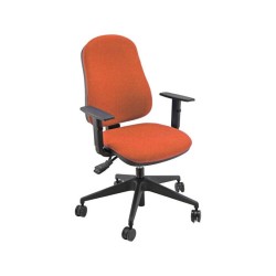 10306-SILLA OPERATIVA TIBER ROJA REPOSABRAZOS AJUSTABLES UNISIT SISY/BR/ER
