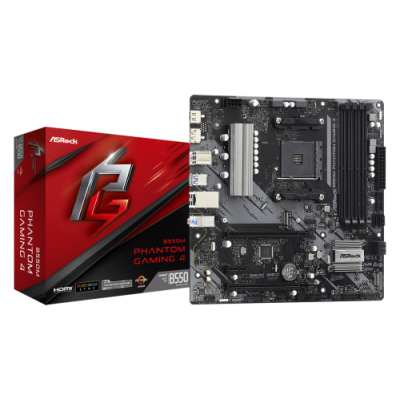 Asrock B550M Phantom Gaming 4 AMD B550 Zocalo AM4 micro ATX