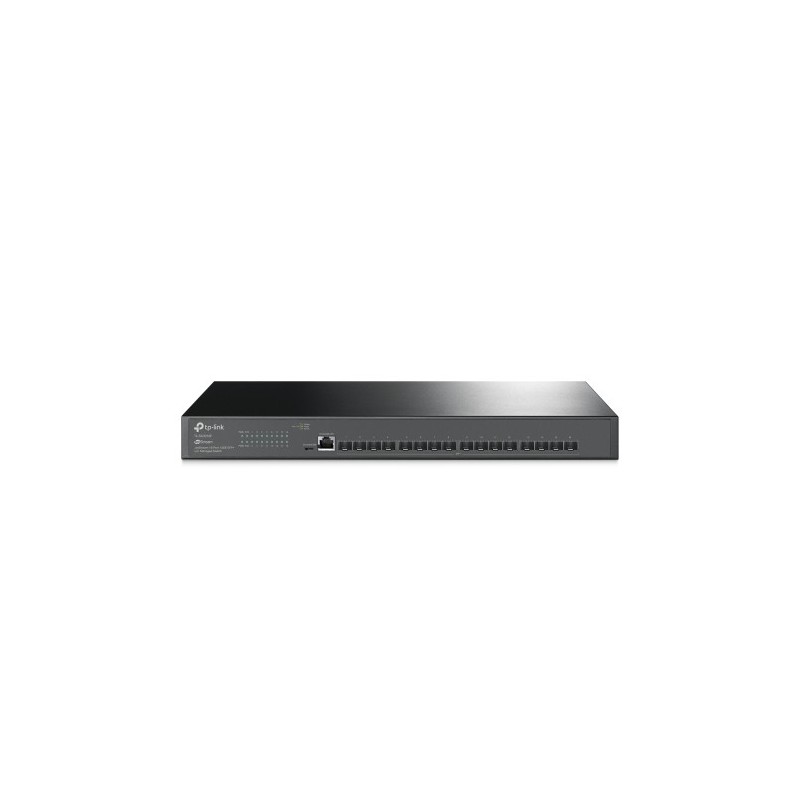 10425-TP-LINK TL-SX3016F switch Gestionado L2/L2+ Ninguno Negro