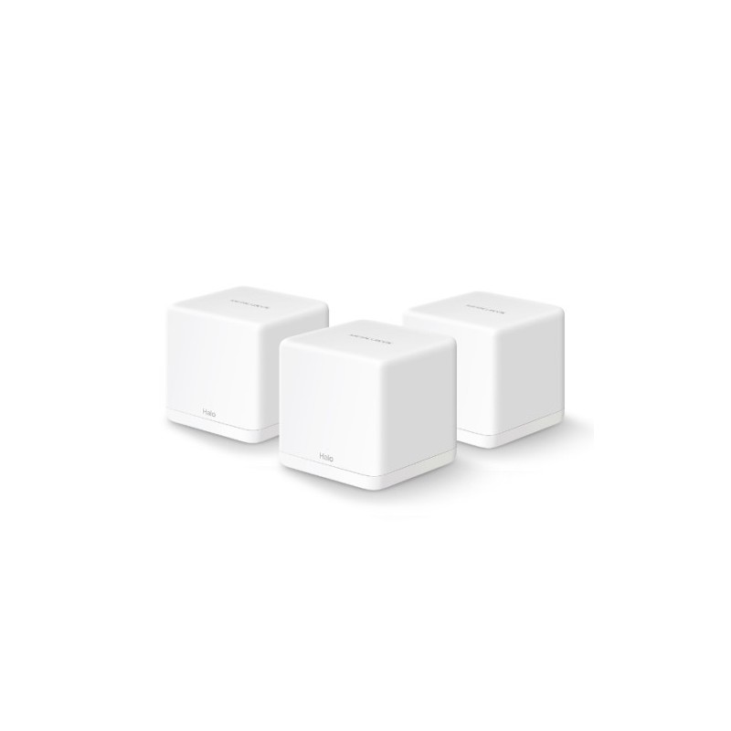 10519-Mercusys Halo H30G(3-pack) Doble banda (2,4 GHz / 5 GHz) Wi-Fi 5 (802.11ac) Blanco 2 Interno 10519-Mercusys Halo H30G(3-pack) Doble banda (2,4 GHz / 5 GHz) Wi-Fi 5 (802.11ac) Blanco 2 Interno