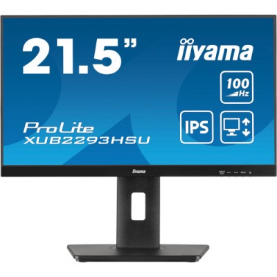 iiyama ProLite XUB2293HSU B6 pantalla para PC 533 cm 21 1920 x 1080 Pixeles Full HD LED Negro