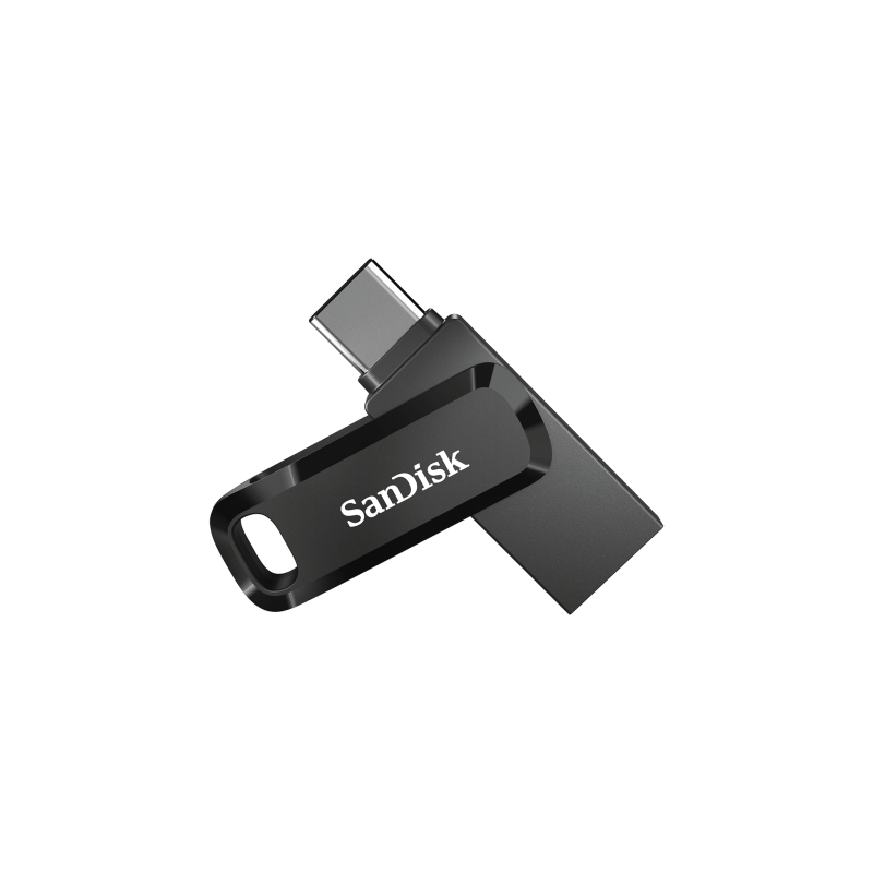 10655-SanDisk Ultra Dual Drive Go unidad flash USB 64 GB USB Type-A / USB Type-C 3.2 Gen 1 (3.1 Gen 1) Negro