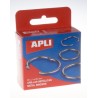 10743-CAJA 20 UDS. ANILLAS METALICAS ARTICULADAS 25 MM APLI 452
