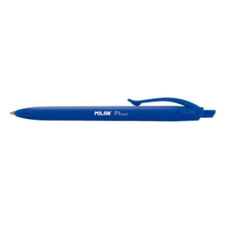 10789-BOLSA CON COLGADOR 4 BOLIGRAFOS P1 TOUCH AZUL MILAN 176510804