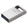 11014-Kingston Technology DataTraveler Micro unidad flash USB 128 GB USB tipo A 3.2 Gen 1 (3.1 Gen 1) Plata