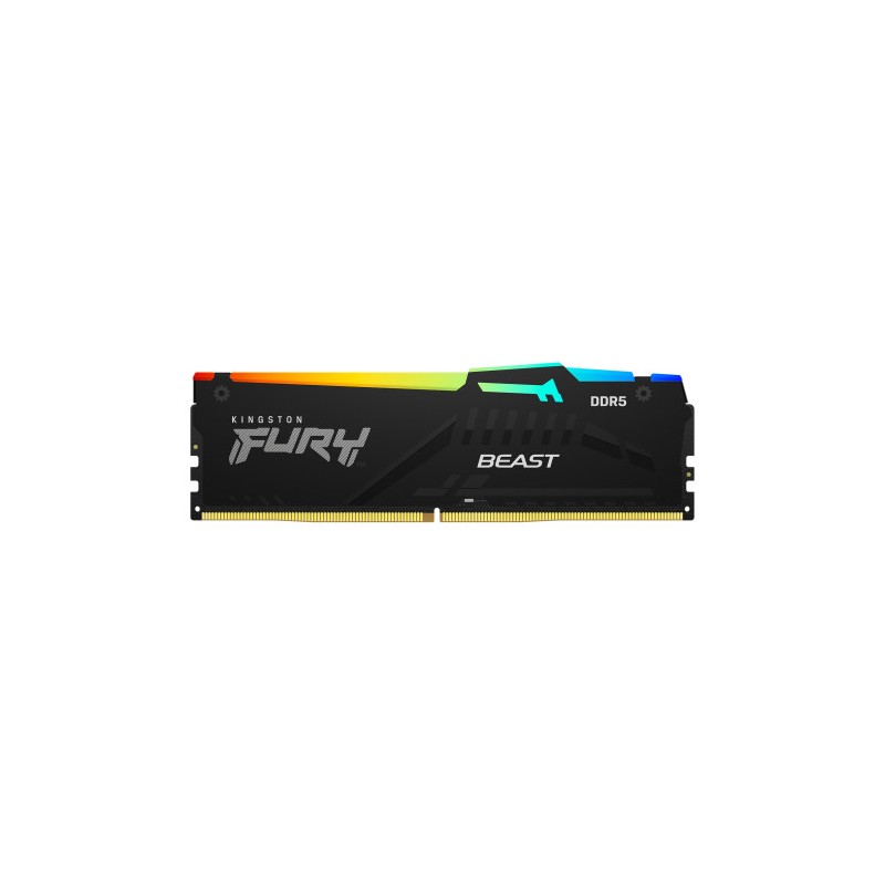 11044-Kingston Technology FURY Beast RGB modulo de memoria 8 GB 1 x 8 GB DDR5 5600 MHz 11044-Kingston Technology FURY Beast RGB modulo de memoria 8 GB 1 x 8 GB DDR5 5600 MHz