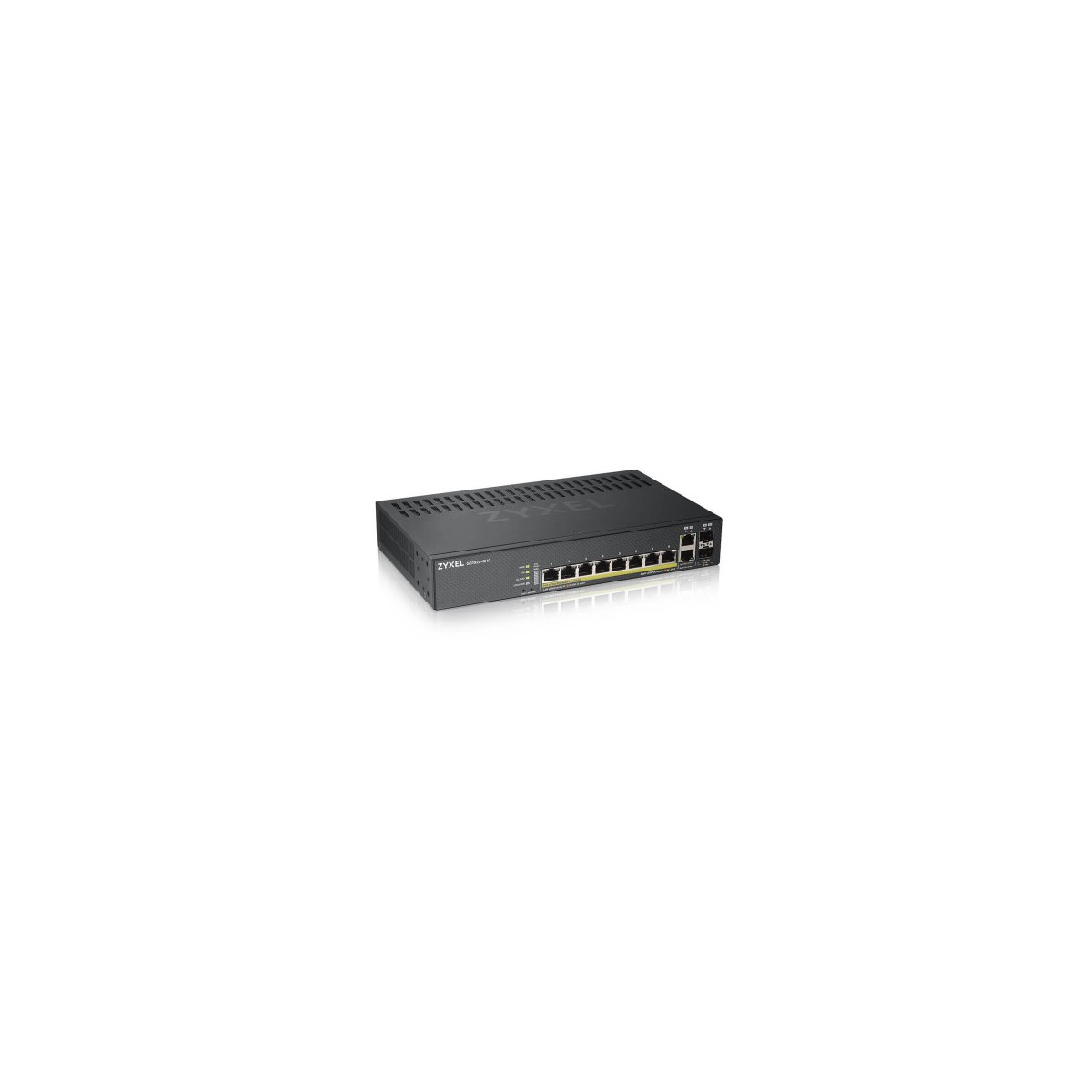 Zyxel GS1920 8HPV2 Gestionado Gigabit Ethernet 10 100 1000 Energia sobre Ethernet PoE Negro