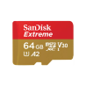 11098-SanDisk Extreme 64 GB MicroSDXC UHS-I Clase 10