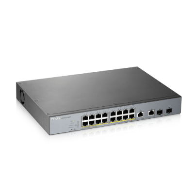 Zyxel GS1350 18HP EU0101F switch Gestionado L2 Gigabit Ethernet 10 100 1000 Energia sobre Ethernet PoE Gris