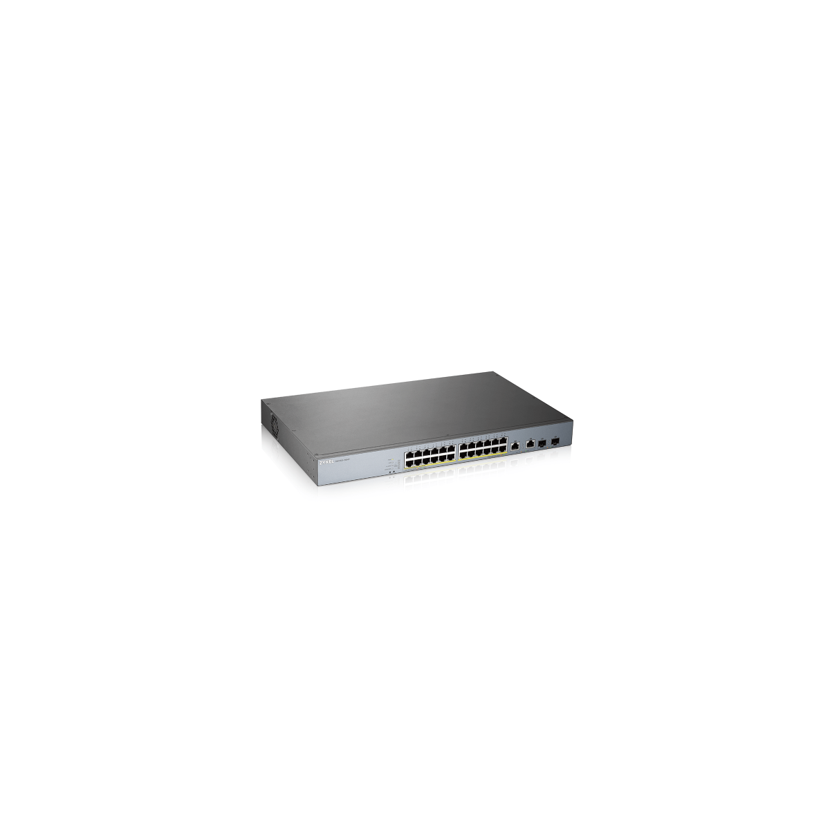 Zyxel GS1350 26HP EU0101F switch Gestionado L2 Gigabit Ethernet 10 100 1000 Energia sobre Ethernet PoE Gris