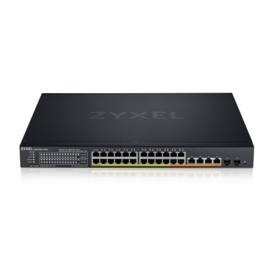 Zyxel XMG1930 30HP Gestionado L3 25G Ethernet 100 1000 2500 Energia sobre Ethernet PoE 1U Negro