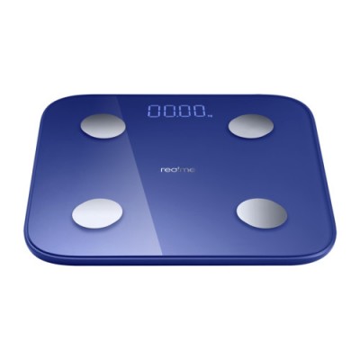 realme Smart Scale Rectangulo Azul Bascula personal electronica