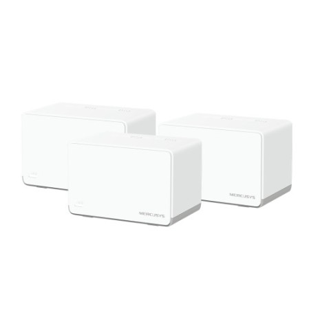 11281-Mercusys HALO H70X (2-PACK) sistema Wi-Fi Mesh (Wi-Fi en malla) Doble banda (2,4 GHz / 5 GHz) Wi-Fi 6 (802.11ax) B
