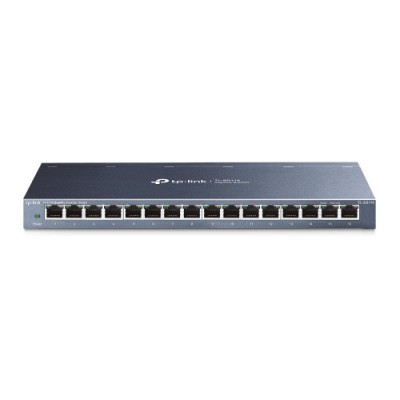 TP LINK TL SG116 No administrado L2 Gigabit Ethernet 10 100 1000 Negro
