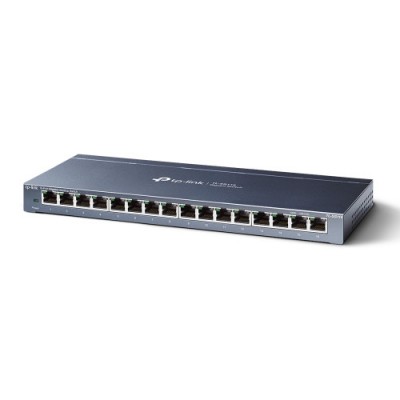 TP LINK TL SG116 No administrado L2 Gigabit Ethernet 10 100 1000 Negro