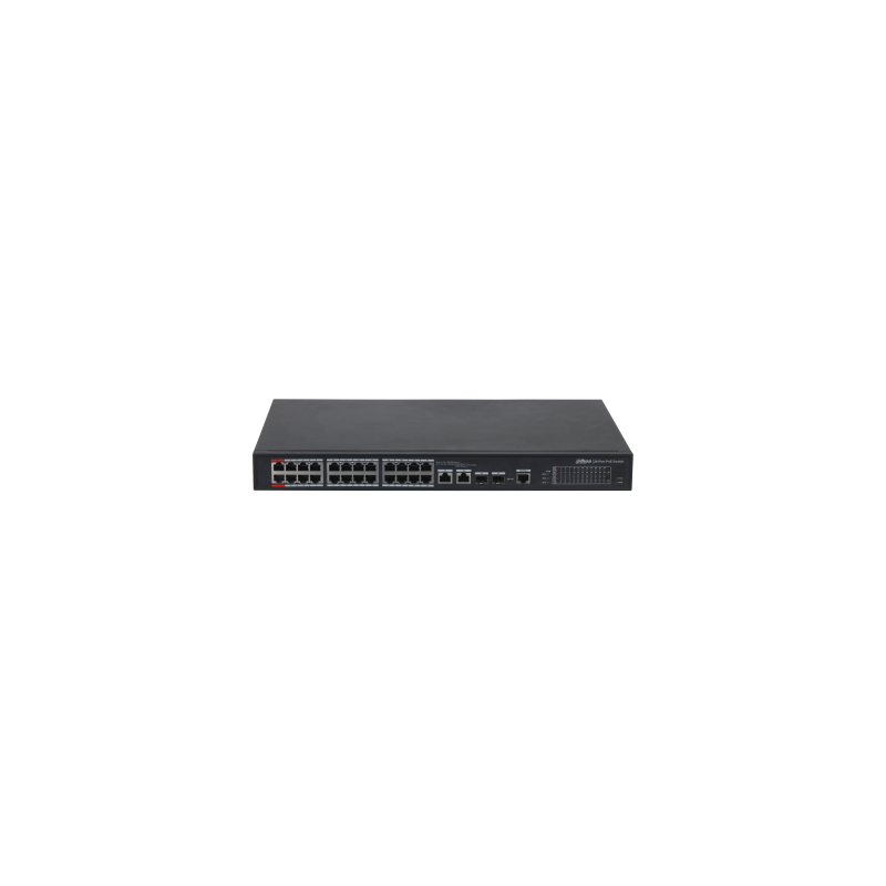 11709-(DH-PFS4226-24ET-360-V3) DAHUA SWITCH L2 HI-POE 2.0 GESTIONABLE 24 PUERTOS 10/100 + 2 UPLINK COMBO GIGABIT/SFP 11709-(DH-PFS4226-24ET-360-V3) DAHUA SWITCH L2 HI-POE 2.0 GESTIONABLE 24 PUERTOS 10/100 + 2 UPLINK COMBO GIGABIT/SFP
