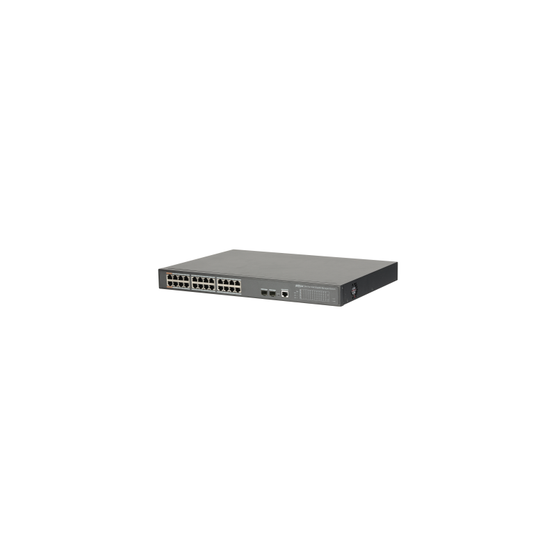11715-DAHUA - DH-PFS4226-24GT-360 - 26-PORT MANAGED GIGABIT SWITCH WITH 24-PORT POE 11715-DAHUA - DH-PFS4226-24GT-360 - 26-PORT MANAGED GIGABIT SWITCH WITH 24-PORT POE