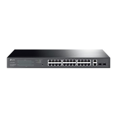 TP LINK TL SG1428PE switch Gestionado Gigabit Ethernet 10 100 1000 Energia sobre Ethernet PoE 1U Negro