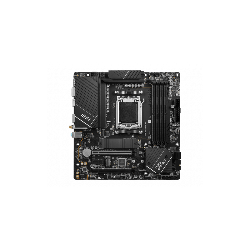 11737-MSI PRO B650M-A WIFI AMD B650 Zocalo AM5 micro ATX 11737-MSI PRO B650M-A WIFI AMD B650 Zocalo AM5 micro ATX