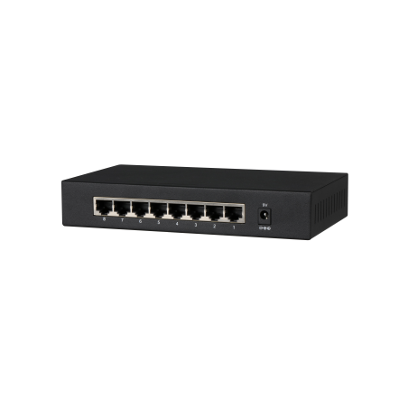 11819-(DH-PFS3008-8GT) DAHUA SWITCH 8 PUERTOS NO GESTIONABLE