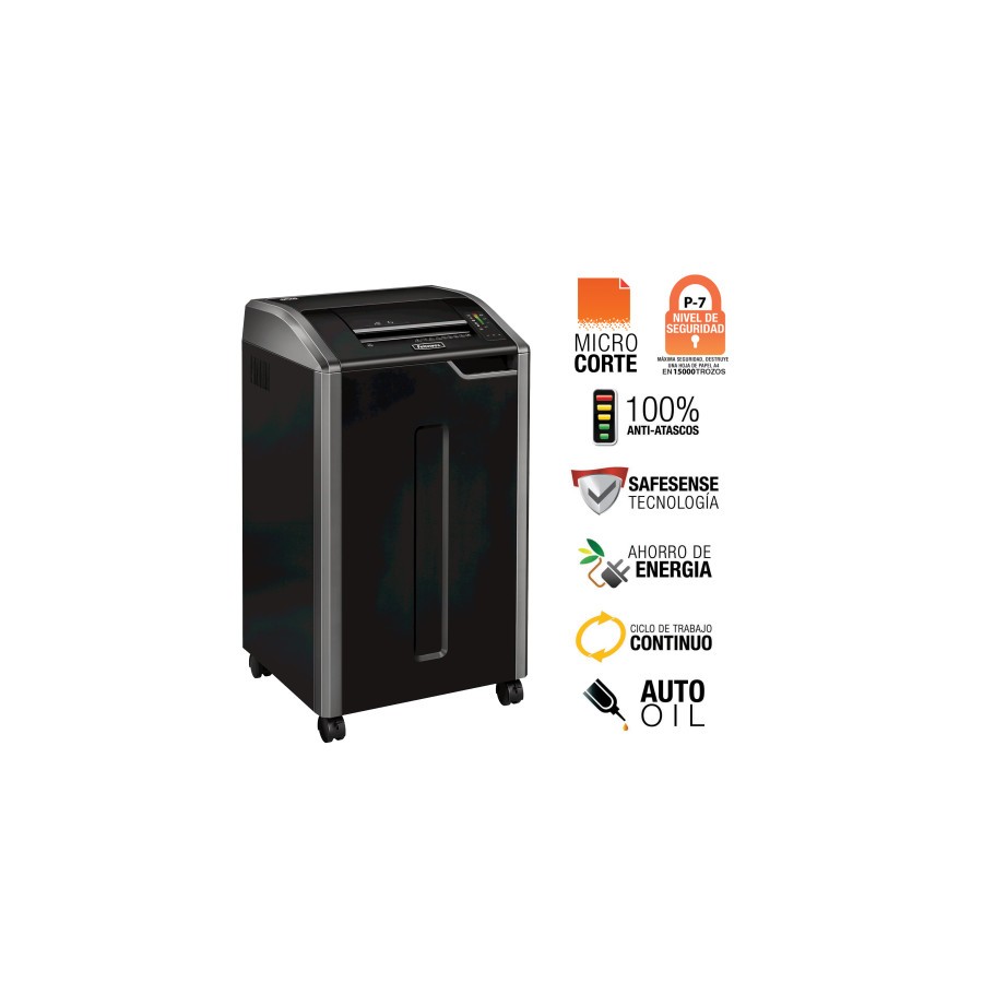 11883-DESTRUCTORA MAXIMA SEGURIDAD P-7 425HS FELLOWES 4250501 11883-DESTRUCTORA MAXIMA SEGURIDAD P-7 425HS FELLOWES 4250501