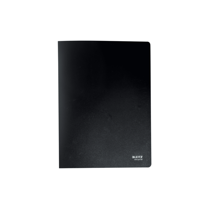 12010-CARPETA POLIPROPILENO CON 20 FUNDAS A4 RECYCLE NEGRO LEITZ 46760095