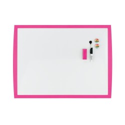 12092-PIZARRA MAGNETICA 430X585MM MARCO FUCSIA NOBO 2104177