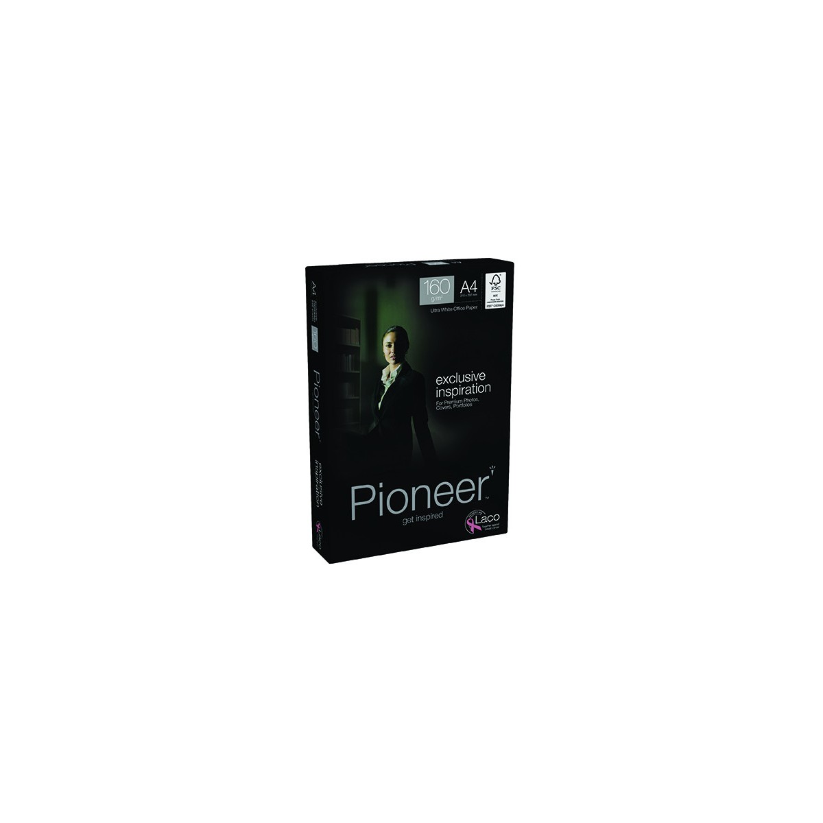 PAQUETE 250H PAPEL EXCLUSIVE PREMIUM 160GR A4 PIONEER CIE 169 PNR1600004