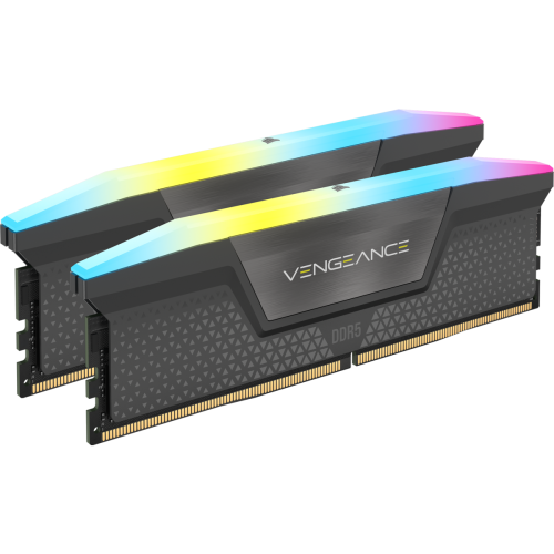 12113-MEMORIA CORSAIR DDR5 32GB 2X16GB PC6000 VENGEANCE RGB CMH32GX5M2B6000Z30K