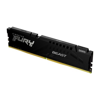 MEMORIA KINGSTON FURY BEAST BLACK DDR5 16GB 6000MHZ CL40 KF560C40BB 16