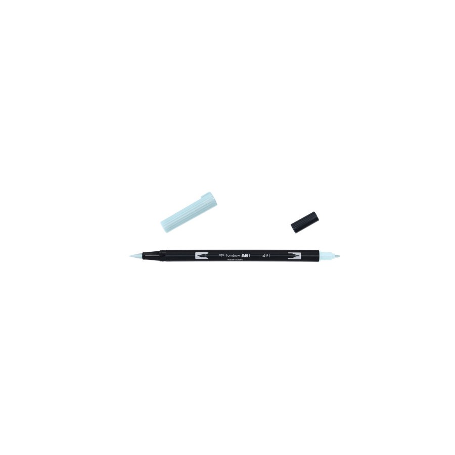 12312-ROTULADOR DOBLE PUNTA PINCEL DUAL BRUSH-491 - COLOR GLACIER BLUE. TOMBOW ABT-491 12312-ROTULADOR DOBLE PUNTA PINCEL DUAL BRUSH-491 - COLOR GLACIER BLUE. TOMBOW ABT-491