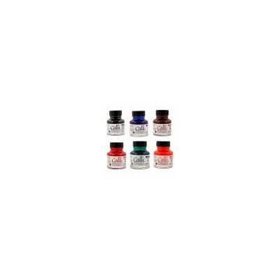 SET TINTA CALIGRAFiA 6 COLORES SURTIDOS 6X 295ML DALER ROWNEY D604300010