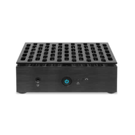 12487-Aopen DE3650-S N6210 mini PC IntelR CeleronR N 4 GB DDR4-SDRAM 64 GB eMMC Windows 10 IoT Negro