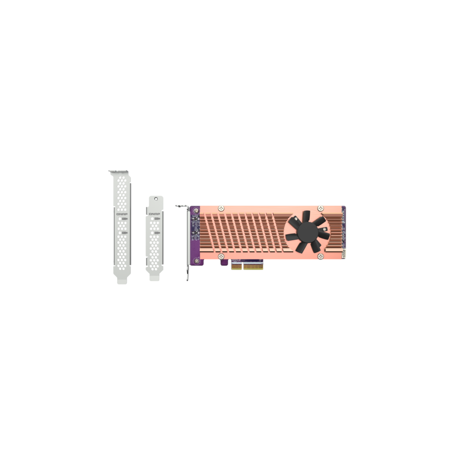 12502-QNAP QM2-2P-344A tarjeta y adaptador de interfaz Interno M.2 12502-QNAP QM2-2P-344A tarjeta y adaptador de interfaz Interno M.2