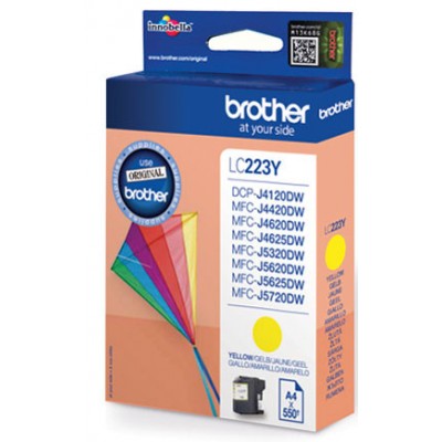 BROTHER TINTA LC223YBP MFCJ4420DW MFCJ4620DW LARGA DURACIo