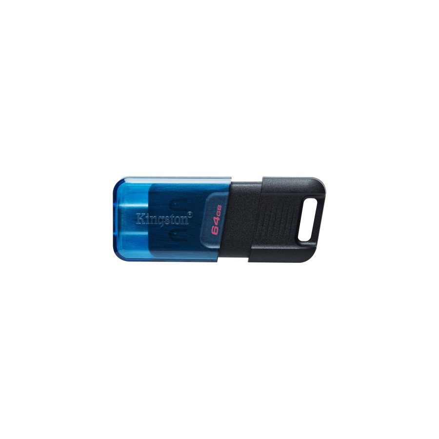 12615-Kingston Technology DataTraveler 80 unidad flash USB 64 GB USB Tipo C 3.2 Gen 1 (3.1 Gen 1) Negro, Azul 12615-Kingston Technology DataTraveler 80 unidad flash USB 64 GB USB Tipo C 3.2 Gen 1 (3.1 Gen 1) Negro, Azul