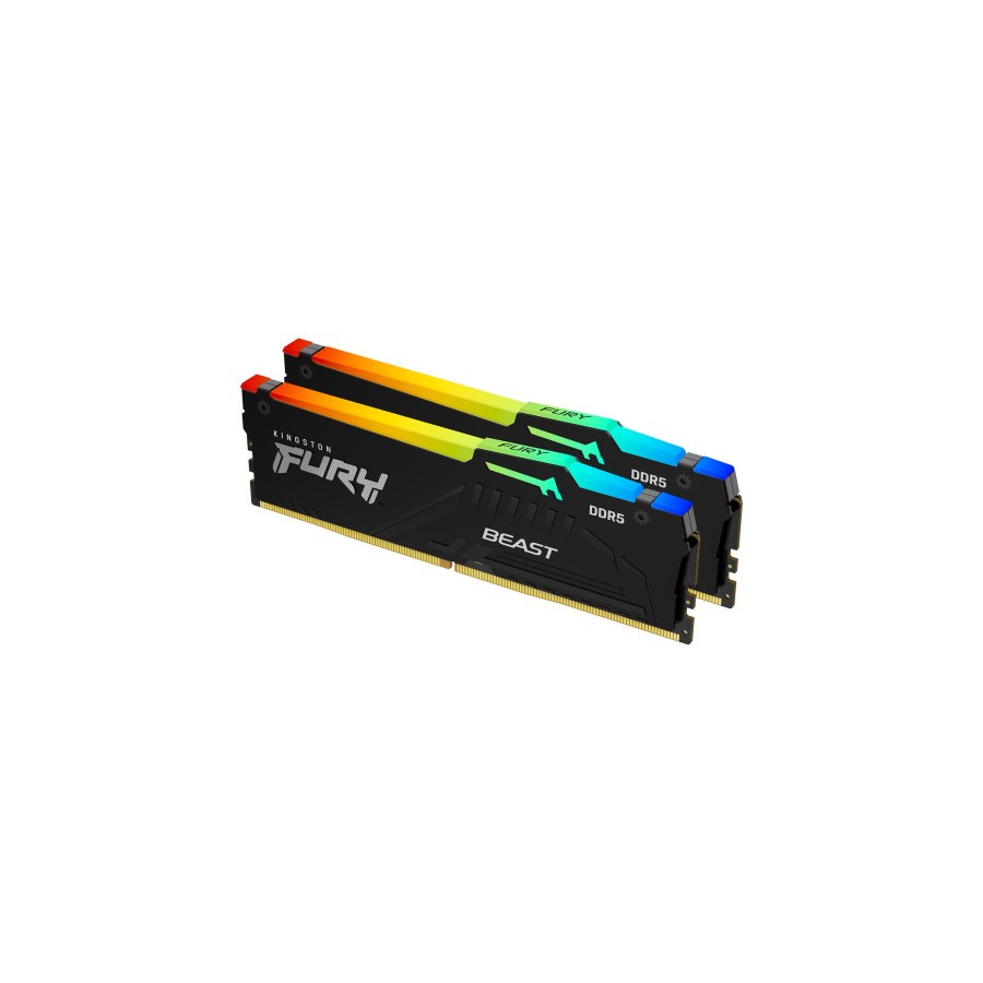 12680-Kingston Technology FURY Beast RGB modulo de memoria 64 GB 2 x 32 GB DDR5 6000 MHz 12680-Kingston Technology FURY Beast RGB modulo de memoria 64 GB 2 x 32 GB DDR5 6000 MHz
