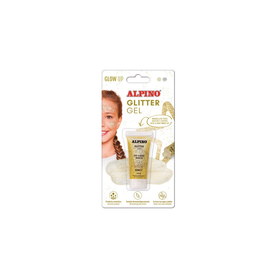 12697-BLISTER GEL TRANSPARENTE CON PURPURINA DORADO ALPINO DL000606 12697-BLISTER GEL TRANSPARENTE CON PURPURINA DORADO ALPINO DL000606