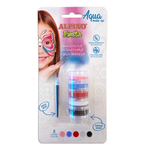 12700-BLISTER BOTES MAQUILLAJE ACUARELABLE ALPINO DL000621