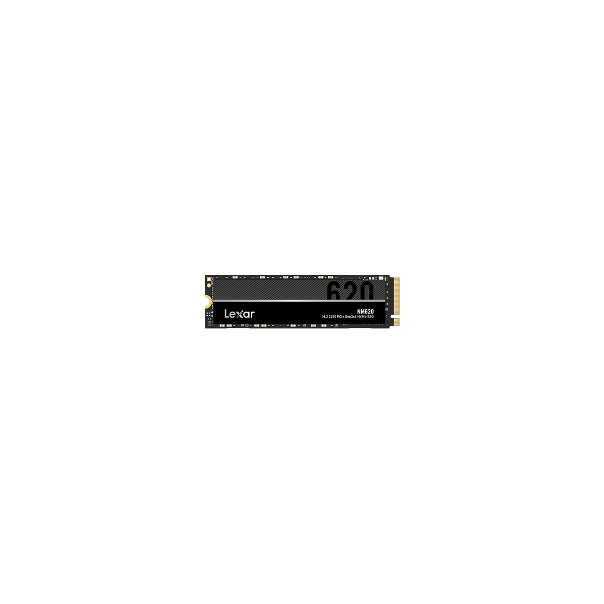 Lexar NM620 M2 2 TB PCI Express 40 3D TLC NAND NVMe