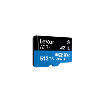 Lexar 633x 512 GB MicroSDXC UHS I Clase 10