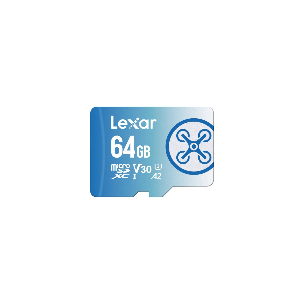 Lexar FLY microSDXC UHS I card 64 GB Clase 10