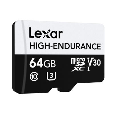 Lexar High Endurance 64 GB MicroSDXC UHS I Clase 10