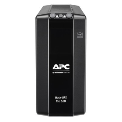 APC BR650MI sistema de alimentacion ininterrumpida UPS Linea interactiva 065 kVA 390 W 6 salidas AC